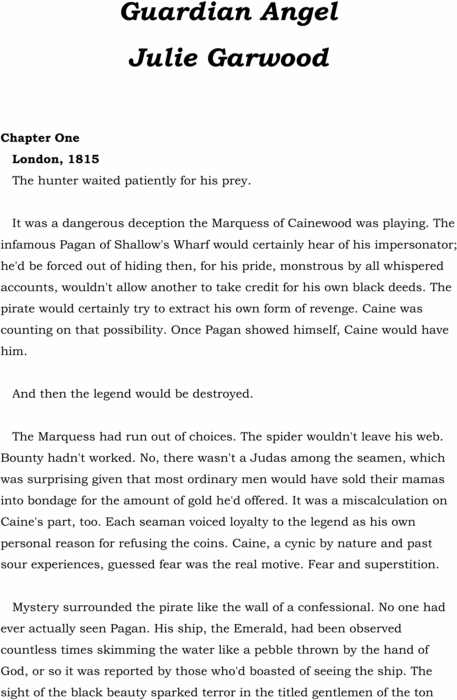 Product picture Guadian Angel by Julie Garwood